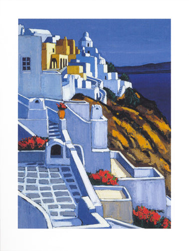 Framed Art La Caldeira by Jean-Claude Quilici | 11 3/4 x 9 1/2