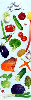 Fresh Vegetables by Kim Sanda | 36 x 11 ¾ Fine Art Print
