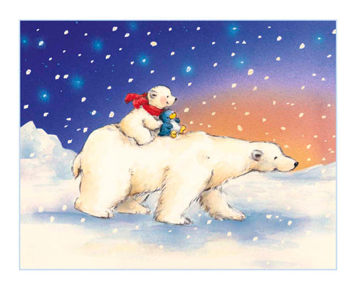 Taking a Ride by Makiko | 9 1/2 x 11 3/4 Fine Art Print