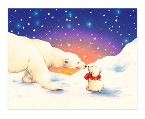 The Happy Twosome by Makiko | 9 1/2 x 11 3/4 Fine Art Print