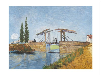 Le Pont de Langlois by Vincent van Gogh | 9 1/2 x 11 3/4 Fine Art Print