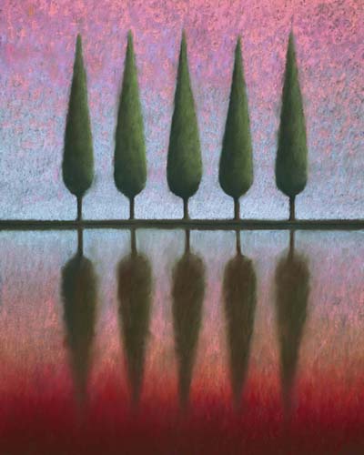 Reflections II by Fred Fieber | 11 3/4 x 9 1/2 Fine Art Print