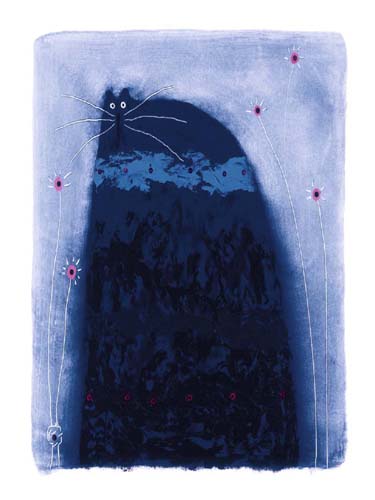 Poppin Jay by Govinder Nazran | 11 3/4 x 9 1/2 Fine Art Print