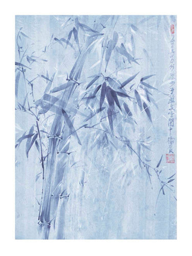 Bamboo Leaves I by Fung Ping | 11 3/4 x 9 1/2 Fine Art Print