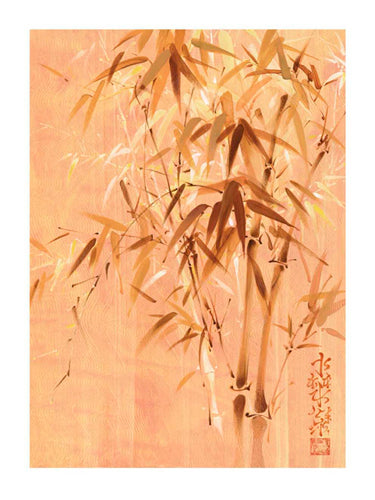 Bamboo Leaves II by Fung Ping | 11 3/4 x 9 1/2 Fine Art Print