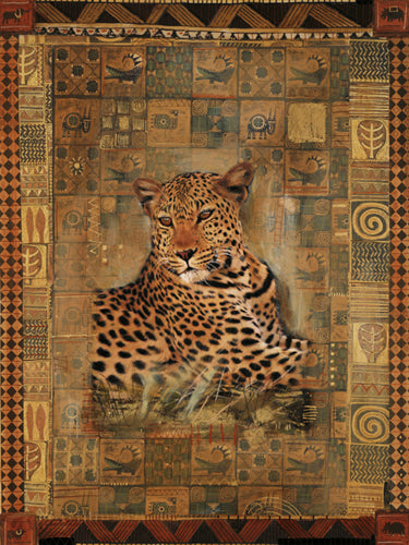 Leopard by Rob Hefferan | 11 3/4 x 9 1/2 Fine Art Print