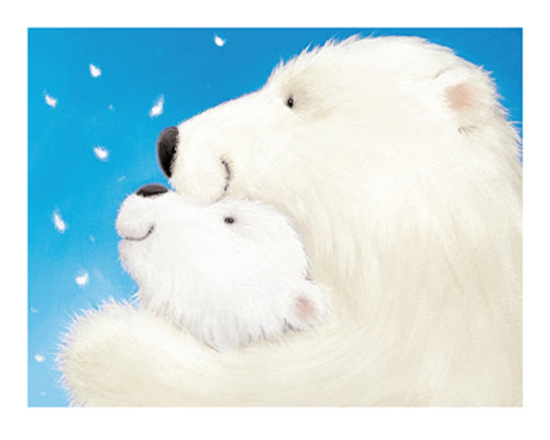 Framed Art Fluffy Bears III by Alison Edgson | 9 1/2 x 11 3/4