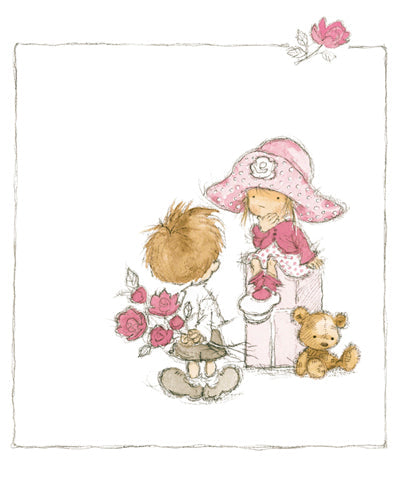 Framed Art Children's World II by Annabel Spenceley | 11 3/4 x 9 1/2