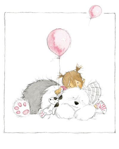 Framed Art Children's World III by Annabel Spenceley | 11 3/4 x 9 1/2