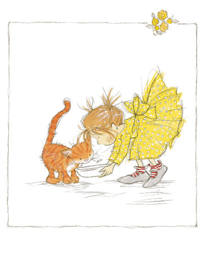 Framed Art Children's World IV by Annabel Spenceley | 11 3/4 x 9 1/2