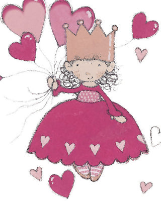 Framed Art Little Princess by Annabel Spenceley | 11 3/4 x 9 1/2