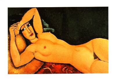 Nu Allonge by Amedeo Modigliani | 19 3/4 x 27 1/2 Fine Art Print