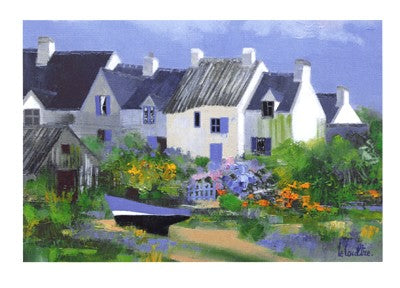 A l'Abri du Vent by Marc LeCoultre | 19 3/4 x 27 1/2 Fine Art Print