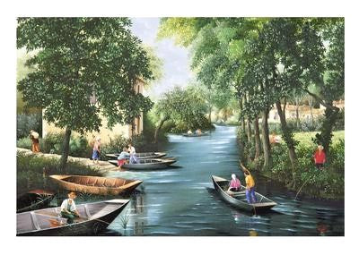 Sous les Ombrages du Marais Poietvin by Fernand Toussaint