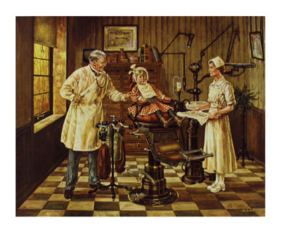 It Won't Hurt, Will It? by Lee Dubin | 29 x 34 Fine Art Print