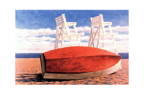 Short Beach Lookout by Joseph Reboli | 24 7/8 x 38 Fine Art Print