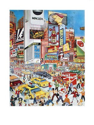 Times Square by Susannah MacDonald | 25 3/8 x 19 3/4 Fine Art Print