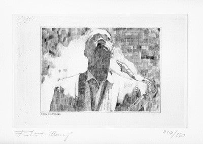 John Coltrane by Robiati Maurizio | 13 5/8 x 20 Fine Art Print