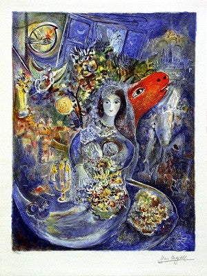 Bella by Marc Chagall | 35 1/8 x 24 3/8 Fine Art Print