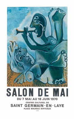 Salon de Mai by Pablo Picasso | 29 7/8 x 18 5/8 Fine Art Print