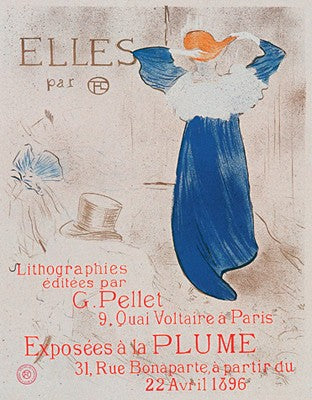 Elles by Henri de Toulouse-Lautrec | 28 3/4 x 21 1/2 Fine Art Print