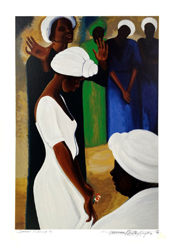 Sharon's Blessing by Bernard Hoyes | 33 3/8 x 23 Fine Art Print