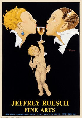 Cupid by Rene Vincent | 26 x 18 Fine Art Print