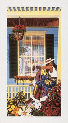 Grandma's Visitor by Gigi Boldon | 26 5/8 x 14 3/4 Fine Art Print