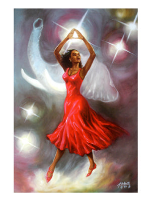 Framed Art Grace and Empowerment (Delta) by A.C. Smith | 24 x 18