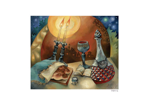 Kiddush by Deborah Kotovsky | 11 5/8 x 16 ½ Fine Art Print