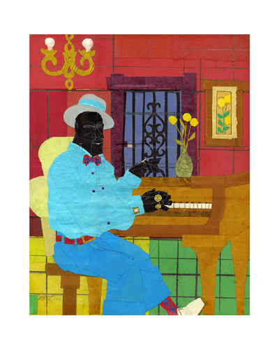 Ballad for Flowers by Willie Torbert | 25 x 20 Fine Art Print