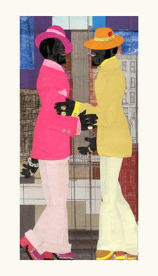 Brothers Ballin' by Willie Torbert | 28 x 16 Fine Art Print