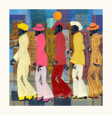 Five Deep by Willie Torbert | 24 1/2 x 24 Fine Art Print