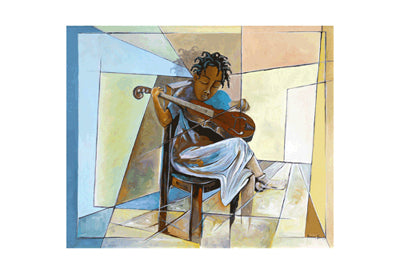 Little Musician II by Nathaniel Barnes | 13 x 19 Fine Art Print