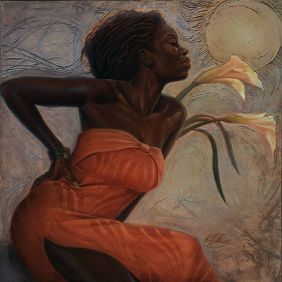 African Lilies by WAK - Kevin A. Williams | 28 x 26 1/2 Fine Art Print