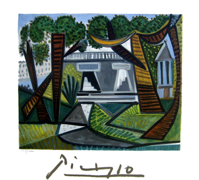 Le Vert Egalant by Pablo Picasso | 21 1/2 x 26 1/2 Fine Art Print