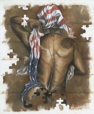 Unknown Soldier (Female) by Edwin Lester | 26 x 22 Fine Art Print