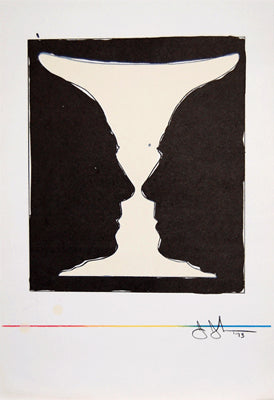 Framed Art Cup 2 Picasso, 1973 by Jasper Johns | 14 x 10 3/8