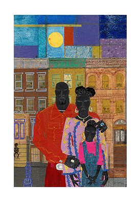 Family Values by Willie Torbert | 29 1/2 x 20 Fine Art Print