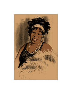 Ma Rainey by Clifford Faust | 17 x 13 Fine Art Print