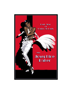 Josephine Baker by Clifford Faust | 17 x 13 Fine Art Print