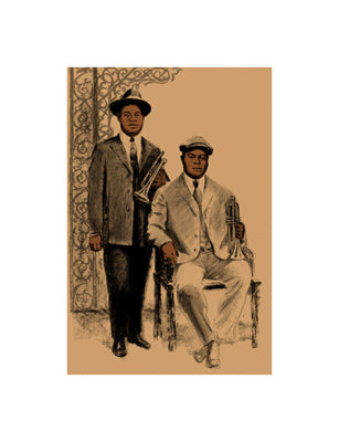 Louis and Joe by Clifford Faust | 17 x 13 Fine Art Print