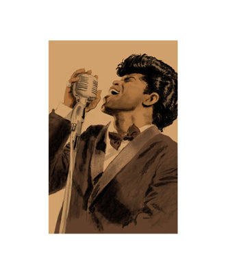 Framed Art James Brown by Clifford Faust | 17 x 14