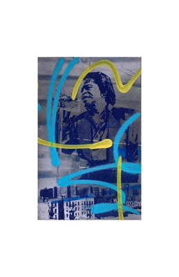 Framed Art James Brown by Bobby Hill | 17 x 11