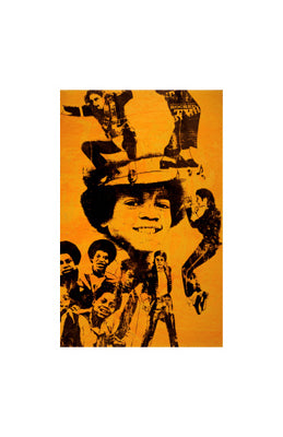 Framed Art Michael Jackson by Bobby Hill | 17 x 11