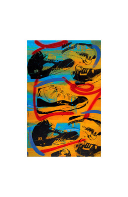 Framed Art Jordans by Bobby Hill | 17 x 11