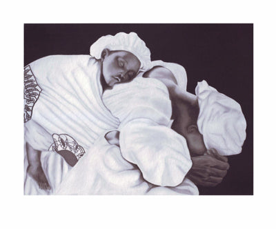 Framed Art Mother and Child by Anthony Jordan | 14 x 17