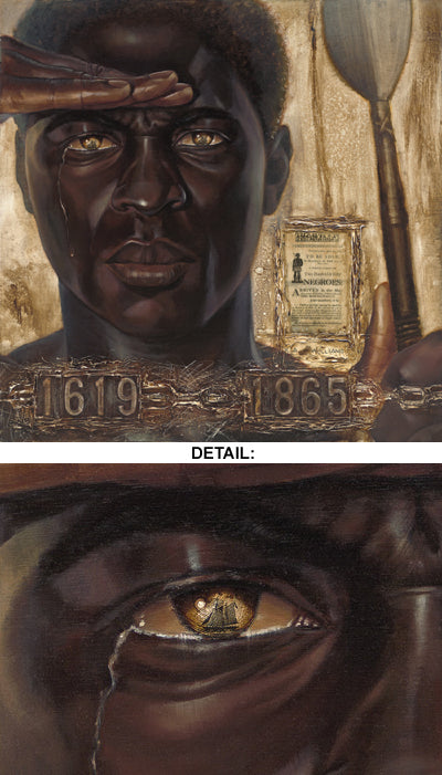 Framed Art The Worst Sight (Male) by WAK - Kevin A. Williams | 28 x 25