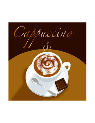Framed Art Cappuccino by Clifford Faust | 11 x 8 1/2