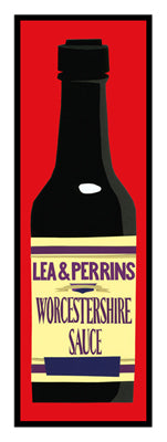 Worcestershire Sauce by Clifford Faust | 22 1/2 x 8 1/2 Fine Art Print